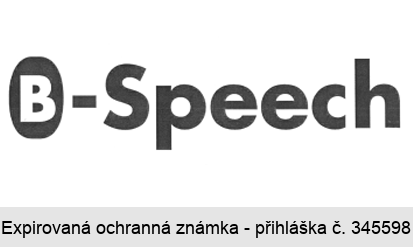 B - Speech
