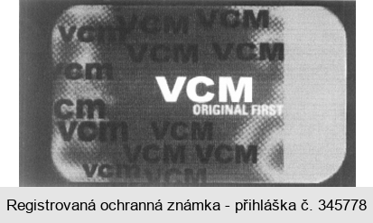VCM ORIGINAL FIRST