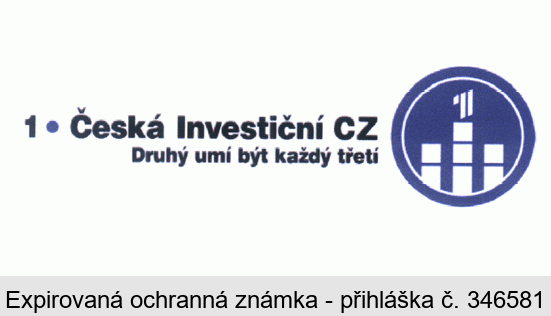 1. Česká Investiční CZ Druhý umí být každý třetí
