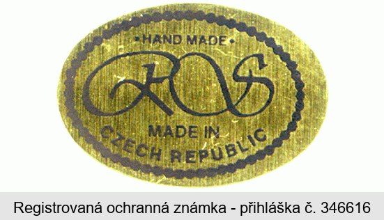 HAND MADE RS MADE IN CZECH REPUBLIC