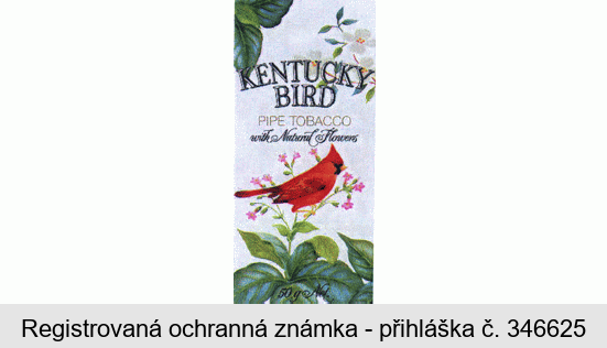 KENTUCKY BIRD PIPE TOBACCO with Natural Flowers