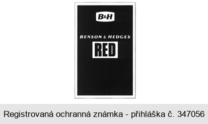 B&H BENSON & HEDGES RED