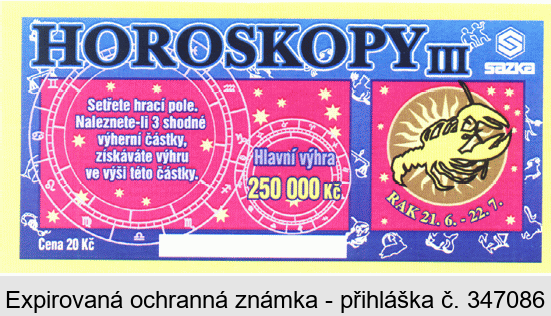 HOROSKOPY III S sazka RAK