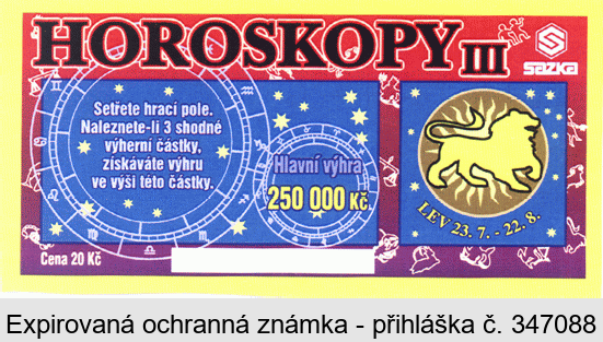 HOROSKOPY III S sazka LEV