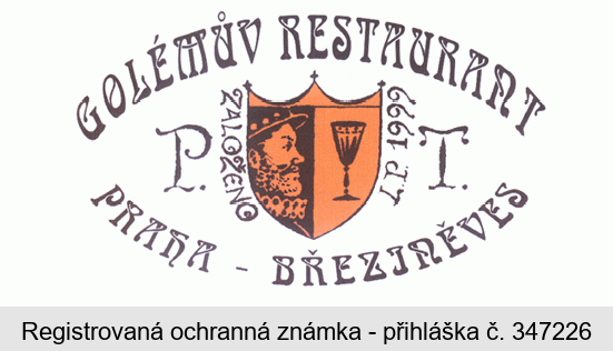 Golémův restaurant Praha - Březiněves založeno L.P. 1999