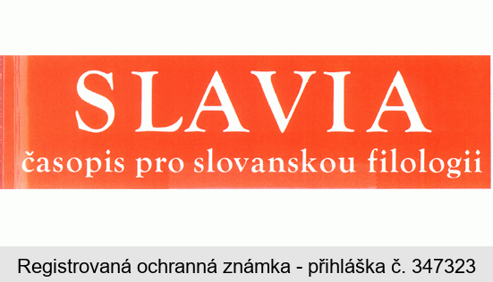 SLAVIA časopis pro slovanskou filologii