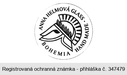 Anna Helmová Glass Bohemia Hand Made