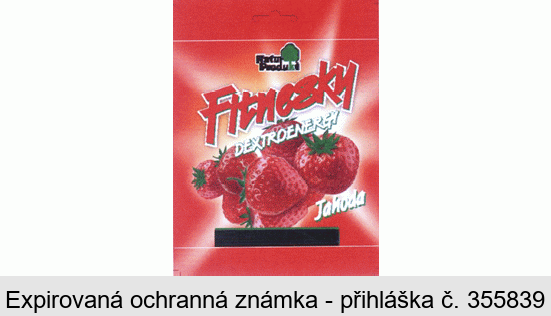 Fitnesky DEXTROENERGY jahoda Natur Produkt