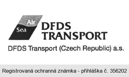Air Sea DFDS TRANSPORT DFDS Transport (Czech Republic) a. s.