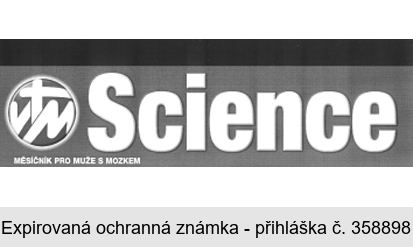 VTM Science MĚSÍČNÍK PRO MUŽE S MOZKEM