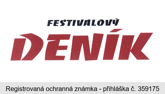 FESTIVALOVÝ DENÍK