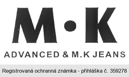M . K ADVANCED & M. K JEANS