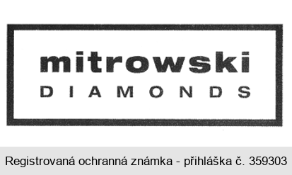 mitrowski DIAMONDS