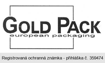 GOLD PACK european packaging