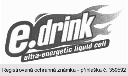 e.drink ultra-energetic liquid cell