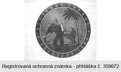 OCHRANNÁ ZNÁMKA ZALOŽENO 1884