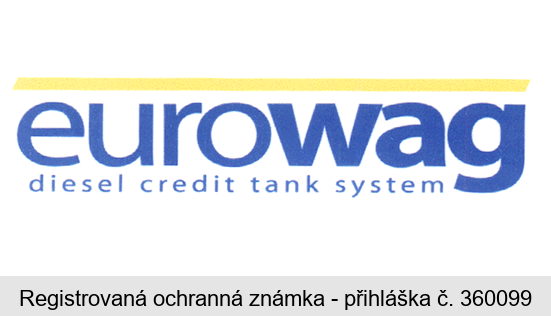 eurowag diesel credit tank system