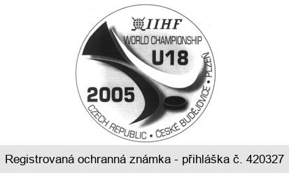 IIHF WORLD CHAMPIONSHIP U18 2005 CZECH REPUBLIC ČESKÉ BUDĚJOVICE PLZEŇ