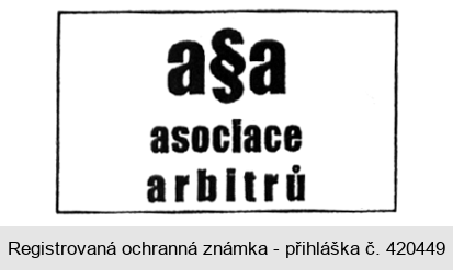 a§a asociace arbitrů