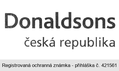 Donaldsons česká republika