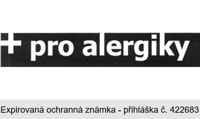 + pro alergiky