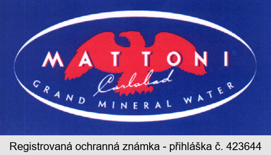 MATTONI  Carlsbad GRAND MINERAL WATER