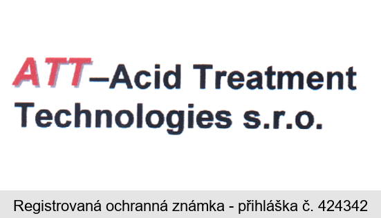 ATT - Acid Treatment Technologies s.r.o.
