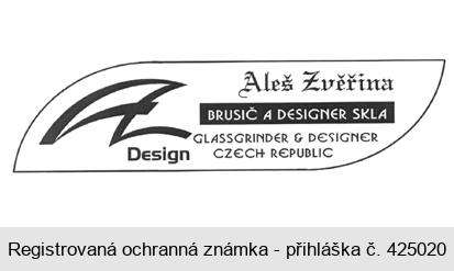 AZ Design Aleš Zvěřina BRUSIČ A DESIGNER SKLA GLASSGRINDER & DESIGNER CZECH REPUBLIC