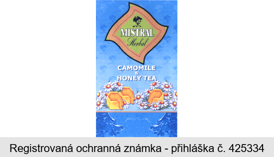 MISTRAL Herbal CAMOMILE & HONEY TEA