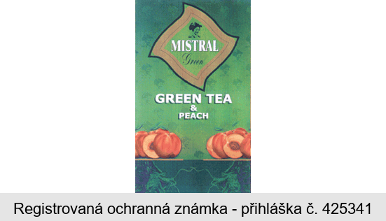 MISTRAL Green GREEN TEA & PEACH