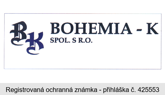 BK  BOHEMIA - K SPOL. S R.O.