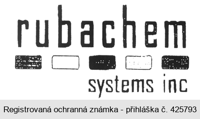 rubachem systems inc