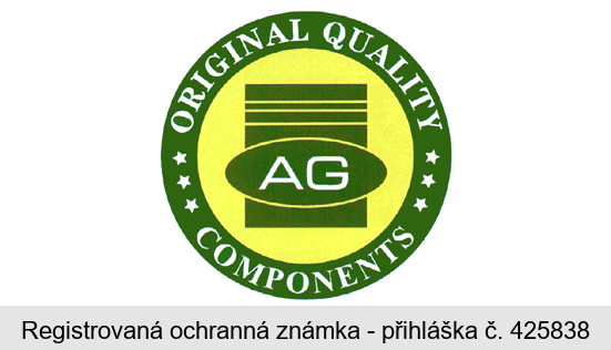 AG ORIGINAL QUALITY  COMPONENTS