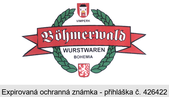 Böhmerwald  VIMPERK WURSTWAREN BOHEMIA