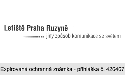 Letiště Praha Ruzyně ... jiný způsob komunikace se světem