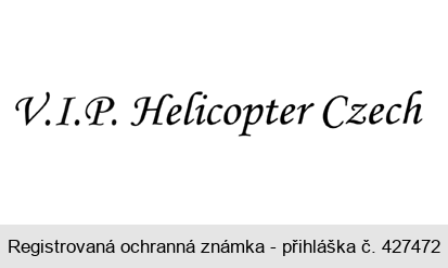 V. I. P. Helicopter Czech