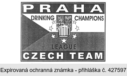 PRAHA CZECH TEAM DRINKING CHAMPIONS LEAGUE