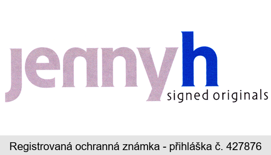jennyh signed originals