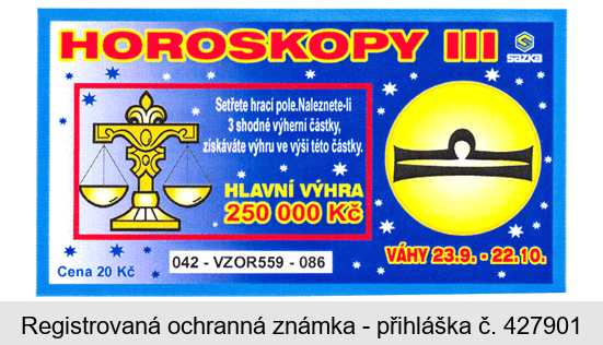 HOROSKOPY III VÁHY 23.9.-22.10.