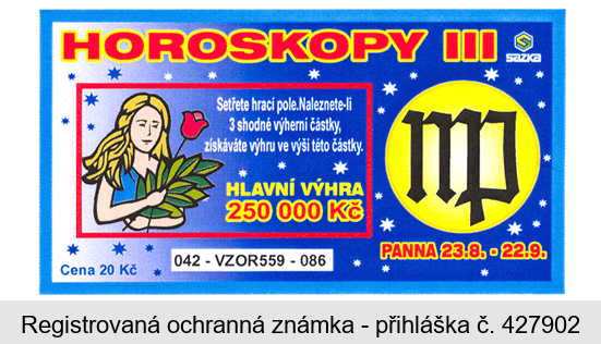 HOROSKOPY III PANNA 23.8.-22.9.