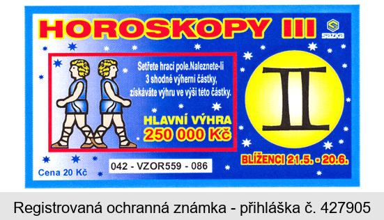 HOROSKOPY III BLÍŽENCI 21.5.-20.6.