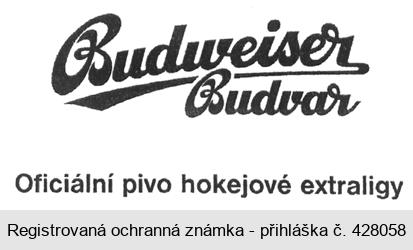Budweiser Budvar Oficiální pivo hokejové extraligy