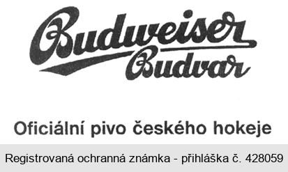 Budweiser Budvar Oficiální pivo českého hokeje