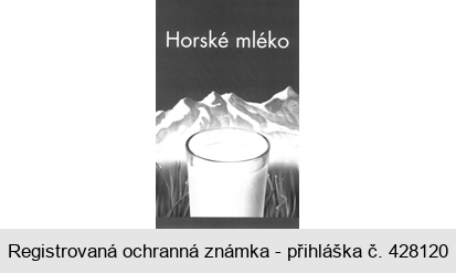 Horské mléko