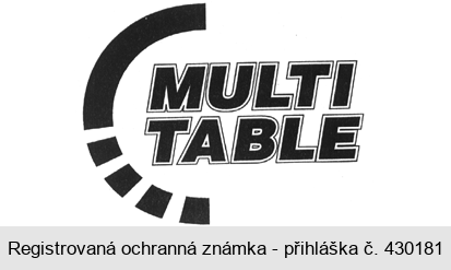 MULTI TABLE