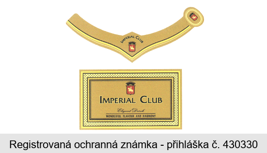 IMPERIAL CLUB Elegant Drink WONDERFUL FLAVOUR AND HARMONY