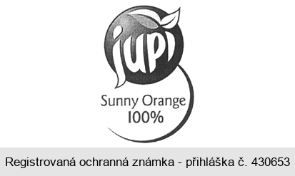 jupí Sunny Orange 100%