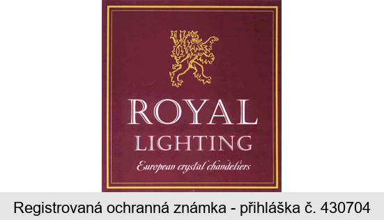 ROYAL LIGHTING European crystal chandeliers
