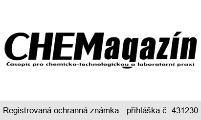 CHEMagazín Časopis pro chemicko-technologickou a laboratorní praxi