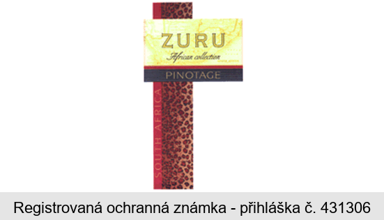 ZURU African collection PINOTAGE SOUTH AFRICA